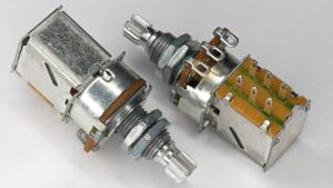 Push Pull A500K Log Pot