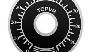 Aluminum knob Dial 0-100