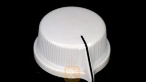 Pointer Davies Knob 1400/1407 25.5mm x 12.5mm – White