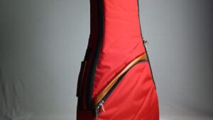 Akupara Electric Guitar Bag - Padded, Durable & Lightweight Gig Case - Rosso Corsa Color