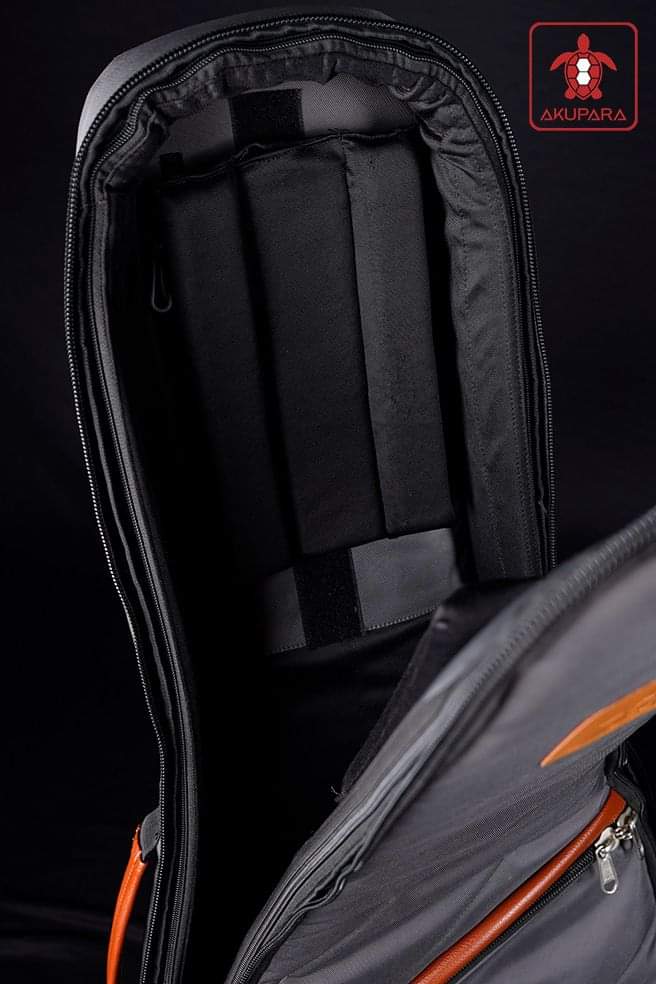 AKUPARA ELECTRIC GUITAR BAG (GREY) + RAINCOVER