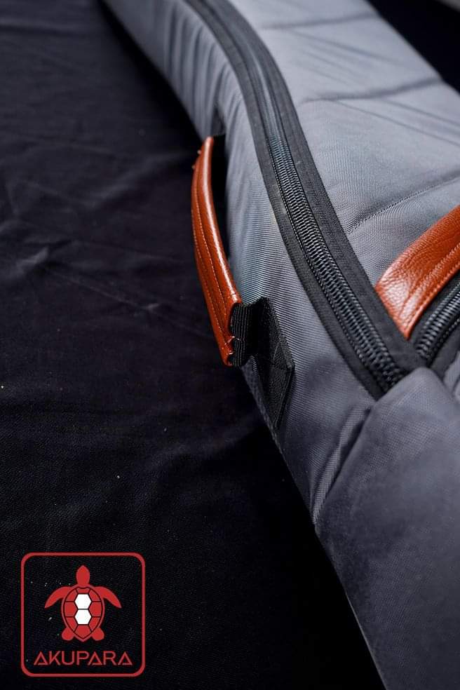 AKUPARA ELECTRIC GUITAR BAG (GREY) + RAINCOVER