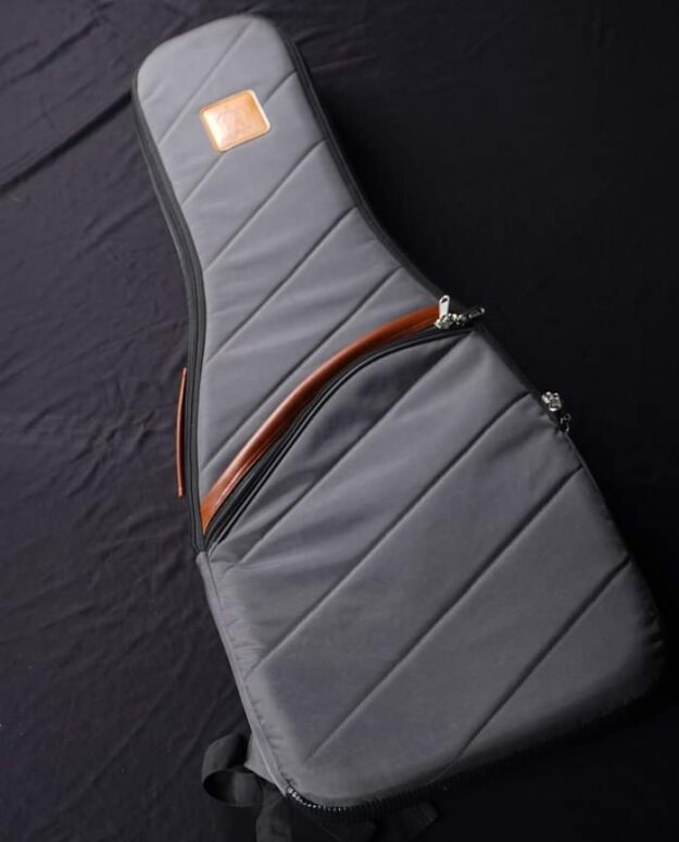 AKUPARA ELECTRIC GUITAR BAG (GREY) + RAINCOVER